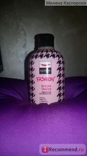 Гель для душа Aquolina Fashion Bath Shower Gel Petite Cherry фото