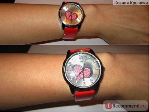 Наручные часы Tinydeal Stylish Quartz Wrist Watch with Synthetic Leather Strap for Women Girls WWM-67401 фото