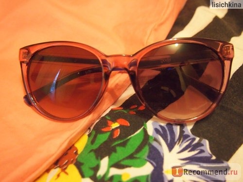Солнцезащитные очки Oodji Солнцезащитные женские фиолетово-сиреневые фото
