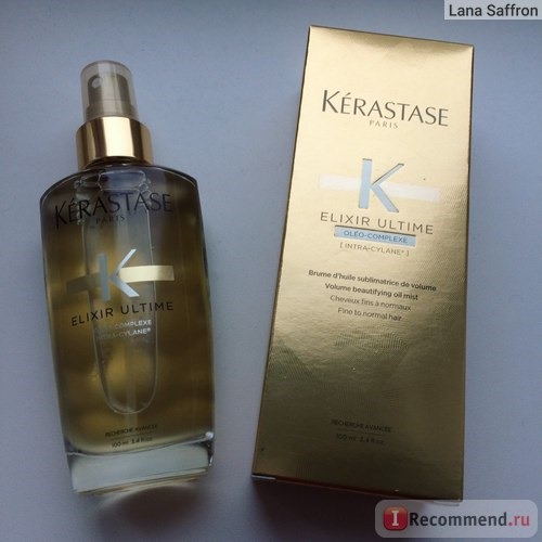 Масло для волос Kerastase Elixir ultime oleo-complexe двухфазный спрей фото