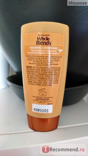 Кондиционер для волос Garnier Whole Blends Honey Treasures Repairing Conditioner фото