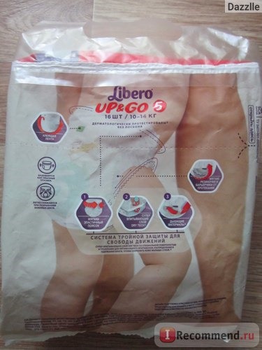 Libero, упаковка