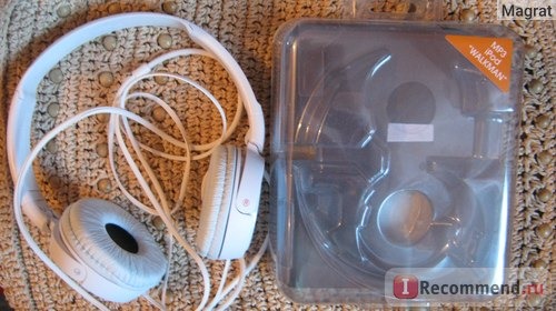 Наушники Sony MDR-ZX110 White фото