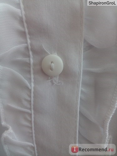 Блузка Faberlic с рюшами и эффектным бантом из шифона арт. 117G2602 фото