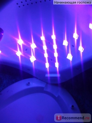 УФ лампы для маникюра Aliexpress SUNUV SUN5 48W Dual UV LED Nail Lamp Nail Dryer Gel Polish Curing Light with Bottom 30s/60s Timer LCD display фото