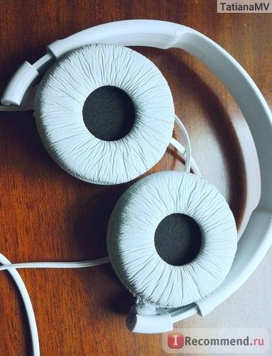 Наушники Sony MDR-ZX110 White фото