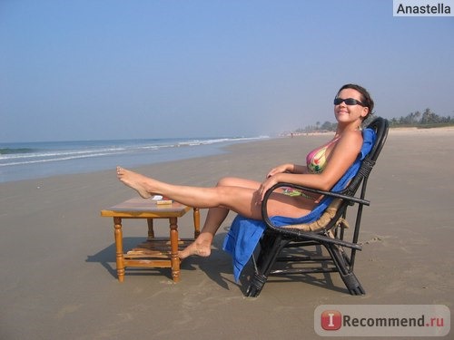 Пляж Бенаулим. Гоа. Индия.