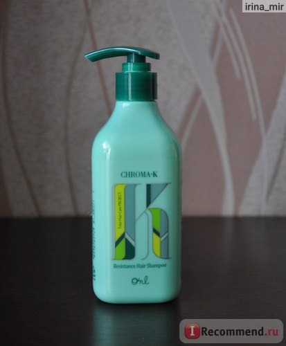 Шампунь Onl Chroma-K Resistance Hair Shampoo фото