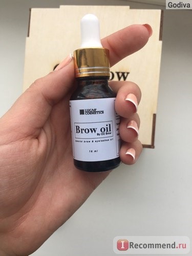 Масло для ресниц и бровей Lucas Cosmetics Brow oil фото