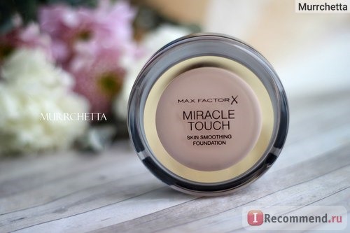 Тональная основа Max Factor Miracle Touch Skin Smoothing Foundation фото