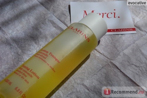 Тоник Clarins Toning Lotion With Camomile фото