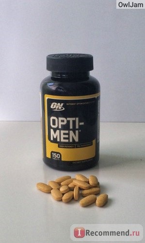 Спортивное питание Optimum Nutrition OPTI-MEN фото