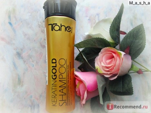 Шампунь Tahe Keratin Gold Shampoo фото