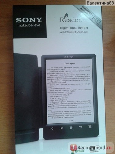 Электронная книга Sony PRS-T3 Reader фото