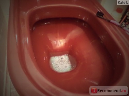Очиститель унитазов Туалетный утенок Супер Сила, Видимый Эффект фото
