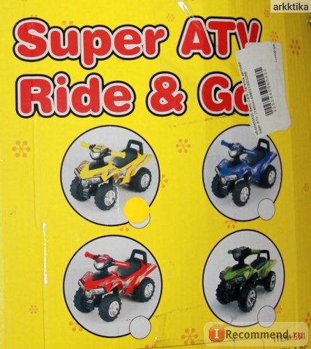 Каталка Baby Care Super ATV фото