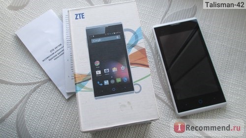 Мобильный телефон ZTE V815W White фото