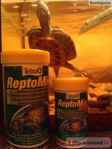 Корма для водяных черепах Tetra Основной корм ReptoMin фото