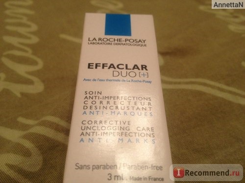 Крем-гель для лица La Roche Posay Effaclar DUO фото