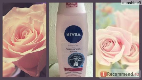 Тоник NIVEA aqua effect смягчающий для сухой и чувствительной кожи фото