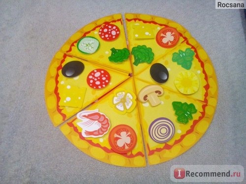 Настольная обучающая игра Pic'n mix Пицца фото