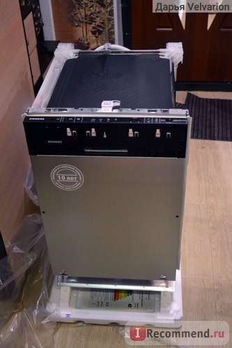 Встраиваемая посудомоечная машина Siemens SR64E003RU фото