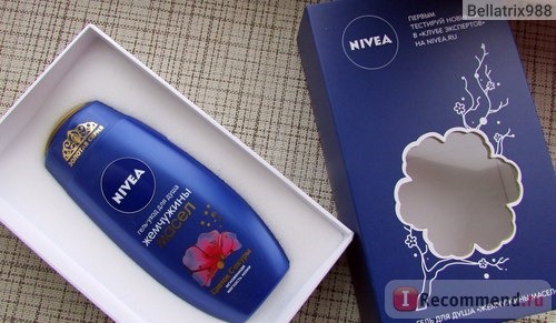 Гель для душа NIVEA Жемчужины масел «Цветок Сакуры» фото