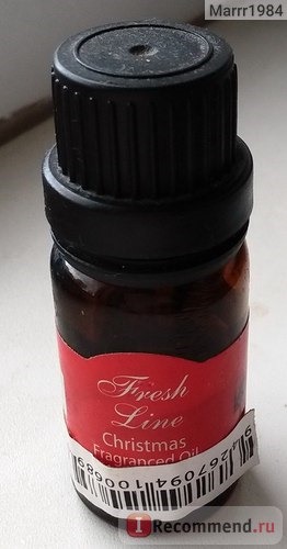 Масло Fresh Line Christmas Fragranced Oil фото