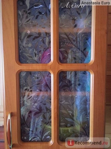 Клейкая пленка на стекло Aliexpress 45x100cm Recyclable Frosted Glass Home Window Film 3D Flower Sticker Decorative фото