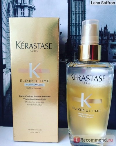Масло для волос Kerastase Elixir ultime oleo-complexe двухфазный спрей фото