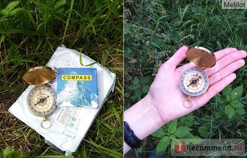 Компас Aliexpress Outdoor Hiking Camping Accessories Classic Brass Pocket Watch Style Camping Compass фото