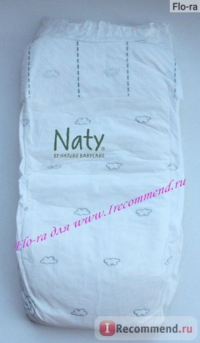 Подгузники Naty by Nature Babycare. Внешний вид.