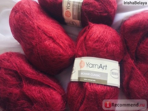 Пряжа Mohair Classic YarnArt фото