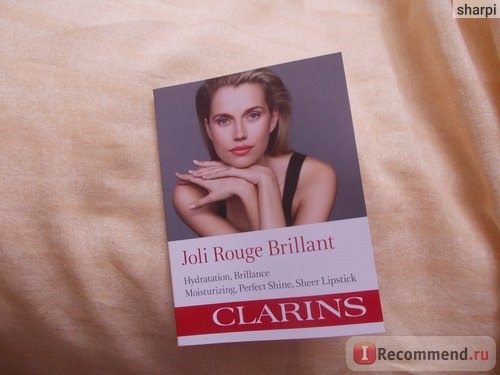 Помада-блеск Clarins Joli Rouge Brillant фото