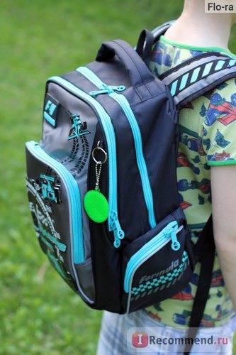 Школьный ранец/рюкзак Grizzly для мальчика RB-630-1 фото