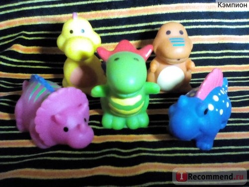 Курносики Набор игрушек - брызгалок Динозавры фото