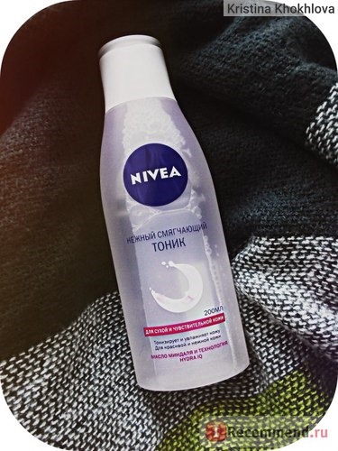 Тоник NIVEA aqua effect смягчающий для сухой и чувствительной кожи фото