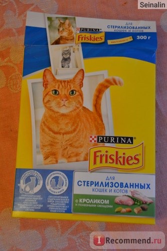 Корм для стерилизованных котов и кошек Friskies фото