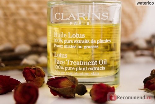 Масло косметическое Clarins Huile Lotus Face Treatment Oil для лица 