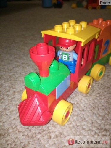 Lego Duplo 10558 Считай и играй Поезд с цифрами фото