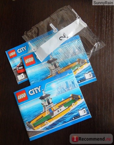 Lego City 60119 - Ferry\Паром фото