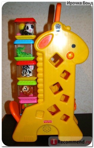 Fisher-Price Жираф с кубиками фото