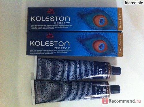 Краска для волос Wella Professional KOLESTON Perfect фото