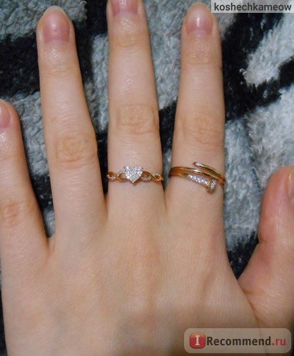 Ювелирные изделия SUNLIGHT BRILLIANT Золотое кольцо с бриллиантами, артикул: 36892, модель 2892- К5R-01 фото