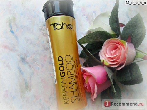 Шампунь Tahe Keratin Gold Shampoo фото