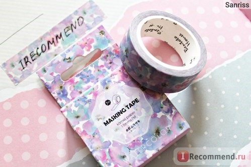 Декоративный скотч Aliexpress NORRATH 1x Kawaii Tape Paper Masking Tapes Washi Tape Diy Scrapbooking Sticker Stationery School Supplies Papeleria фото