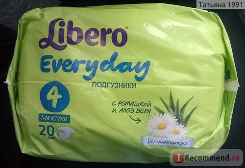 Подгузники LIBERO Everyday фото