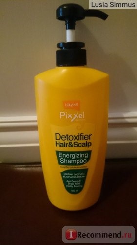 Шампунь Lolane Pixxel Professional. Detoxified Hair &Scalp Energizing Shampoo фото