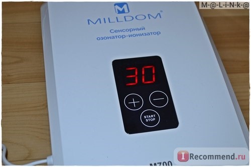 Сенсорный озонатор-ионизатор Milldom M700 фото