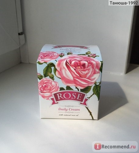 Крем для лица Болгарская Роза Карлово Дневной Rose фото